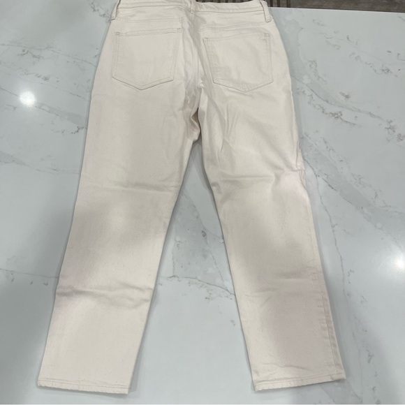 Madewell off white The Perfect Vintage Jean straight leg jeans - Picture 12 of 14